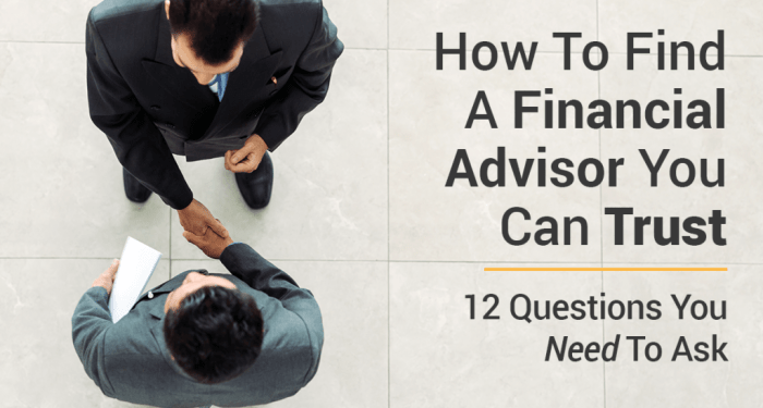 How To Find A Financial Advisor You Can Trust | Financial Mentor