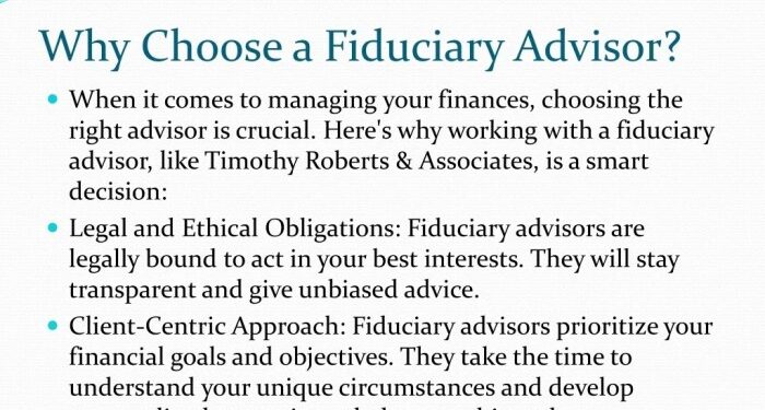 PPT - Fiduciary Financial Advisory Services PowerPoint Presentation ...